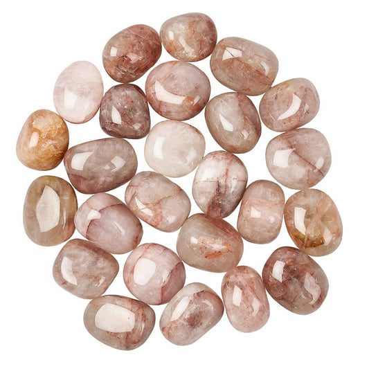 Strawberry Quartz Tumble Stone  - The Stone of Fantasies