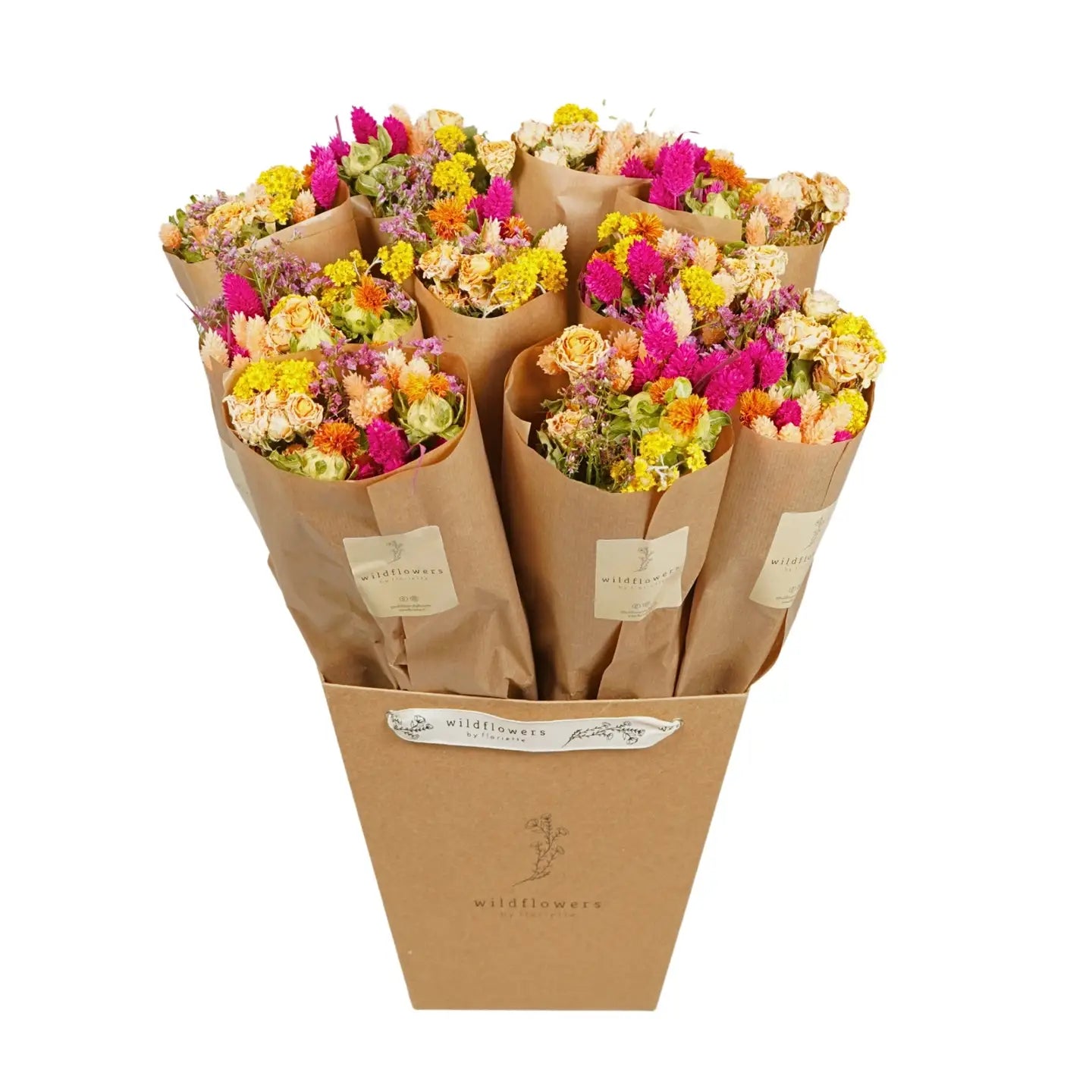 Dried Flowers - Field Bouquet - Summer Crush - DF657