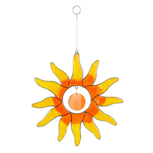 Orange Sun Suncatcher - SC_00315
