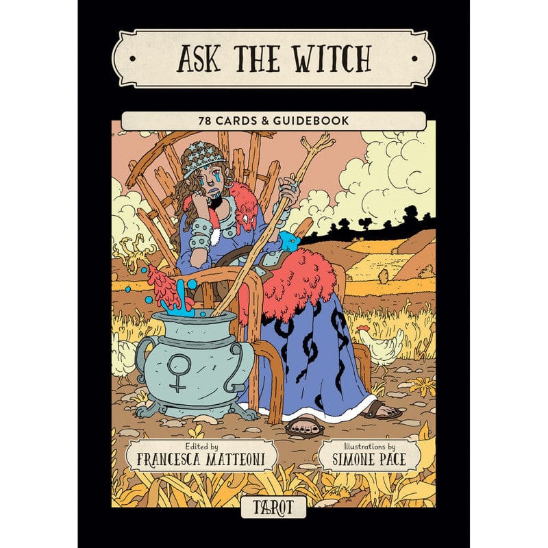 Jones Home & Gift TAROT AND ORACLE CARDS Ask The Witch Tarot - Francesca Matteoni