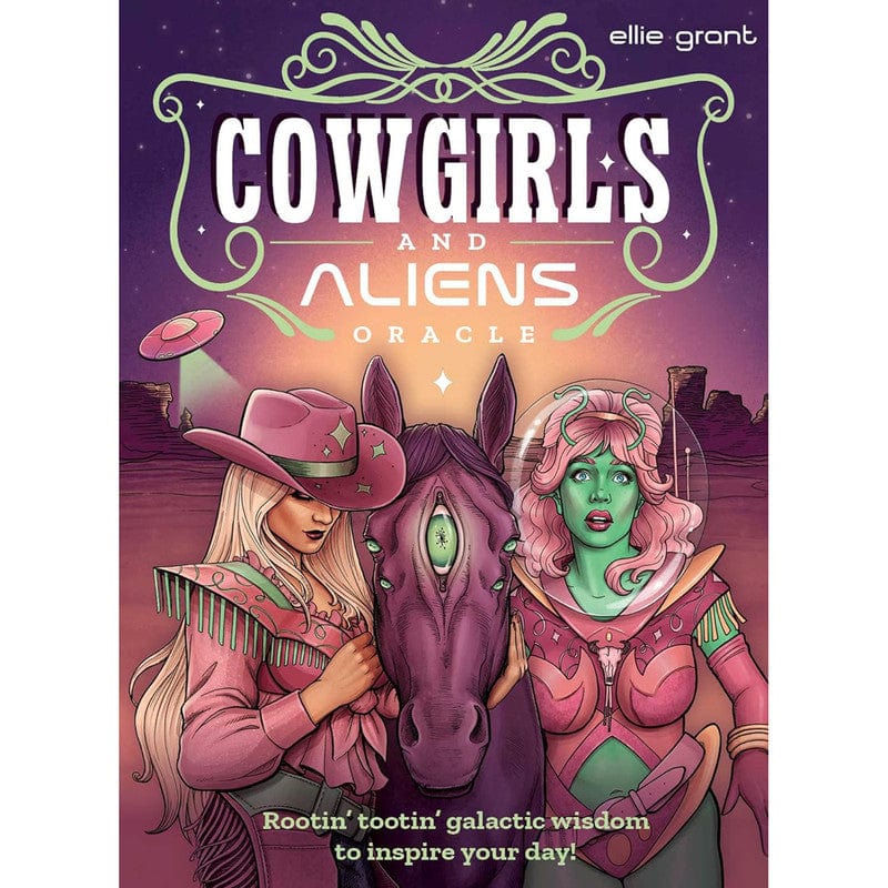 Jones Home & Gift TAROT AND ORACLE CARDS Cowgirls and Aliens Oracle - Ellie Grant