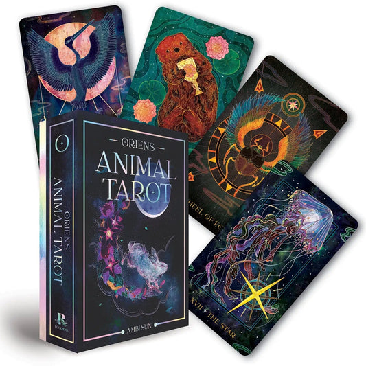 Jones Home & Gift TAROT AND ORACLE CARDS Oriens Animal Tarot Cards