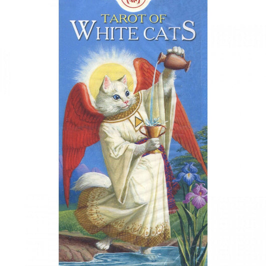 Jones Home & Gift TAROT AND ORACLE CARDS Tarot Of White Cats