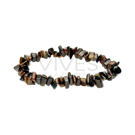 The Hare and The Moon Bracelets Blue Tiger's Eye Chip Bracelet - CH78