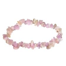 The Hare and The Moon Bracelets Kunzite Chip Bracelet - The Stone of Kindness - CB677