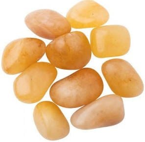 The Hare And The Moon Crystals Golden Quartz Tumble Stone - The Stone of Healing