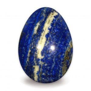 The Hare and The Moon Crystals Lapis Lazuli Egg - Stone of Inner Truth & Clarity - EG3