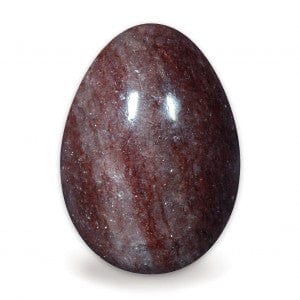 The Hare and The Moon Crystals Red Mica Egg Stone - The Stone of Instinct - EG90