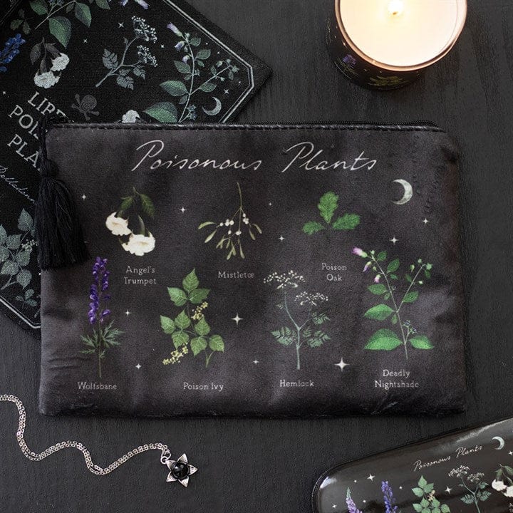 Jones Home & Gift Toiletry Bags Poisonous Plants Makeup Bag