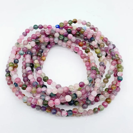 Mixed Tourmaline Mini Bead Bracelet - MINIB6