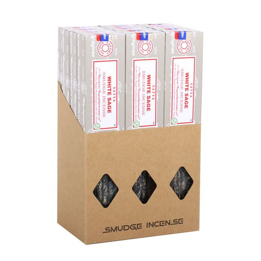 Satya White Sage Smudge Incense - IS_08428