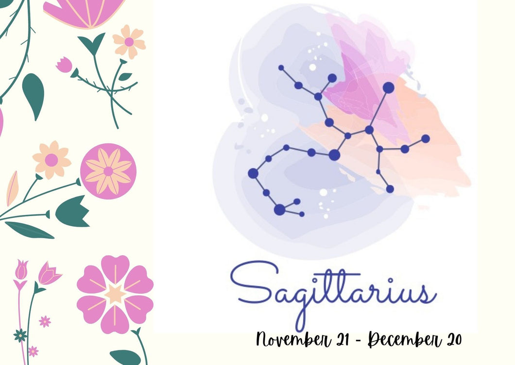 Sagittarius Star Sign Postcard freeshipping - The Hare and the Moon