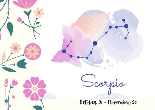 Scorpio Star Sign Postcard freeshipping - The Hare and the Moon