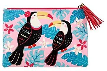 Tiki Toucan Pouch freeshipping - The Hare and the Moon