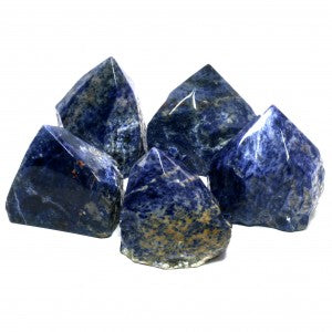 Sodalite Generator Point - Stone of Perception and Awareness - GP45 - The Hare and the Moon