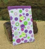 Purple Swirls Print Mobile Phone Sock Pouch freeshipping - The Hare and the Moon