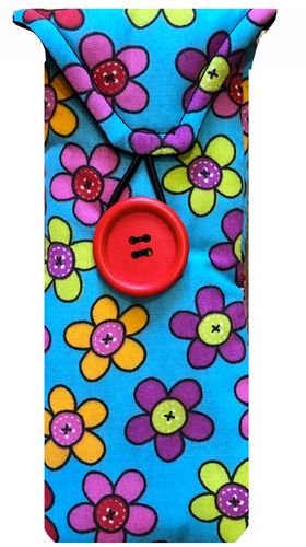 Pop Sugar Daisy Print Glasses Case freeshipping - The Hare and the Moon