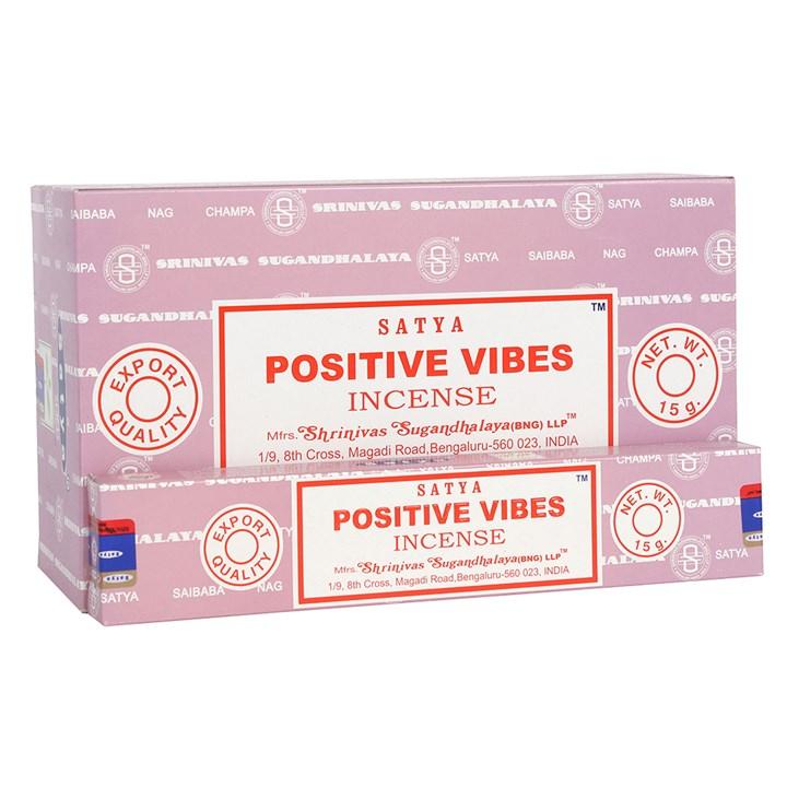 POSITIVE VIBES INCENSE STICKS BY SATYA freeshipping - The Hare and the Moon