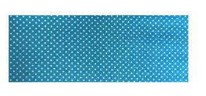 Powder Blue Polka Dot Print Chequebook Wallet freeshipping - The Hare and the Moon