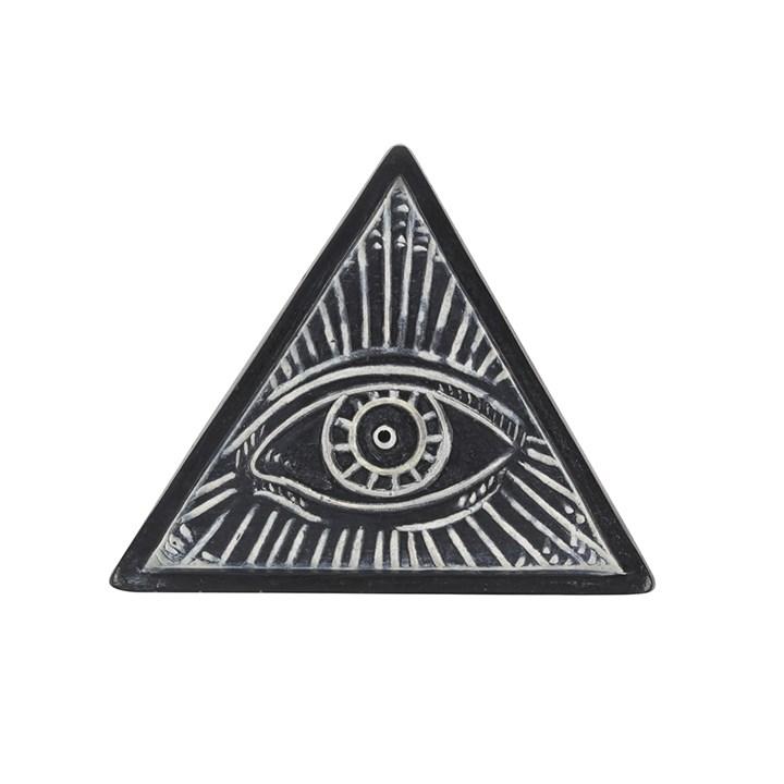 RESIN ALL SEEING EYE INCENSE HOLDER freeshipping - The Hare and the Moon
