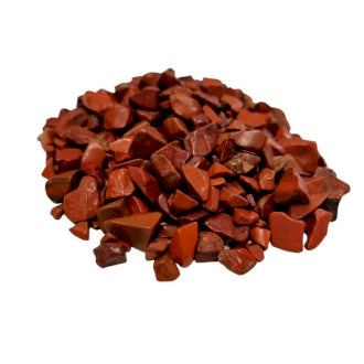 Red Jasper Gemstone Chips (Undrilled) - Stone of Strength and Courage - CHIP11