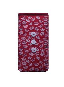 Red British Crowns Print Mobile Phone Sock Pouch freeshipping - The Hare and the Moon