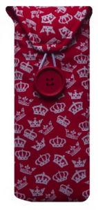 Red British Crowns Print Glasses Case freeshipping - The Hare and the Moon