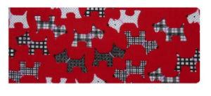 Red Scottie Dogs Print Chequebook Wallet freeshipping - The Hare and the Moon