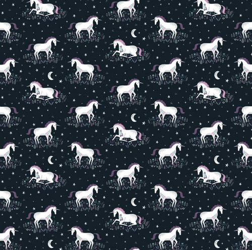 Unicorn Wrapping Paper - WP001 freeshipping - The Hare and the Moon