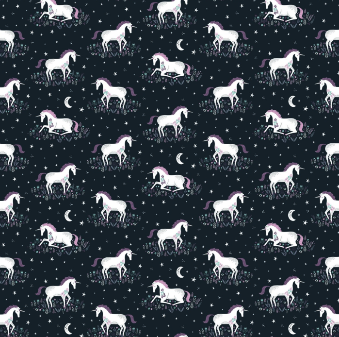 Unicorn Wrapping Paper - WP001 freeshipping - The Hare and the Moon