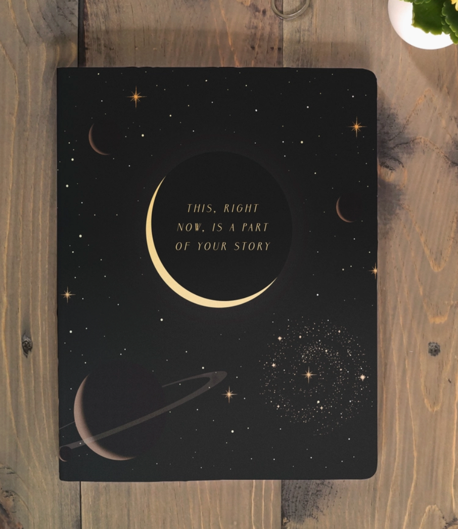 Your Story Classic Layflat Notebook - D77 - The Hare and the Moon