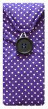 Purple Polka Dot Print Glasses Case freeshipping - The Hare and the Moon