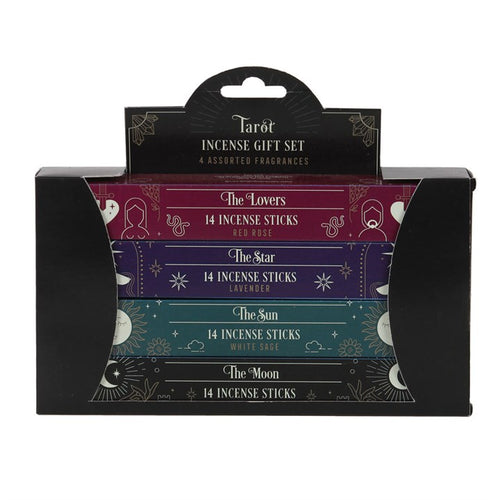 TAROT CARD INCENSE STICK GIFT SET - The Hare and the Moon