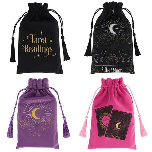 THE FORTUNE TELLER DRAWSTRING POUCH freeshipping - The Hare and the Moon