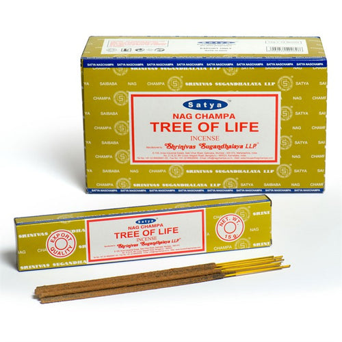 TREE OF LIFE INCENSE STICKS BY SATYA freeshipping - The Hare and the Moon