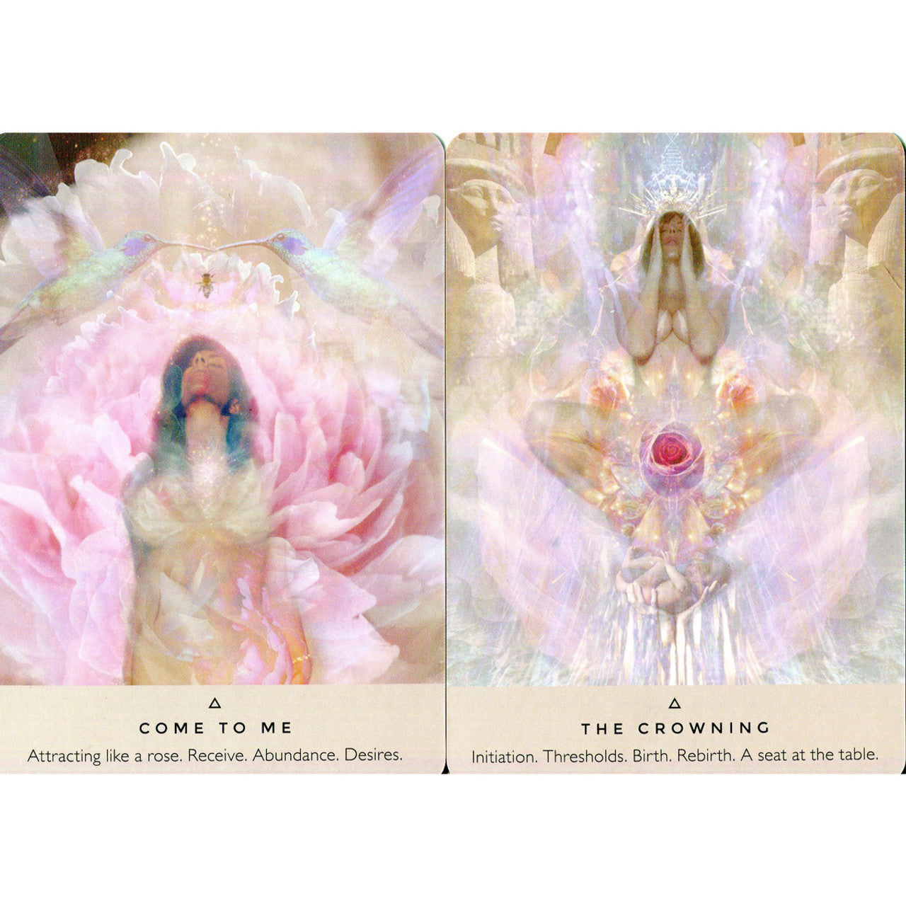 The Rose Oracle Cards - Rebecca Campbell - The Hare and the Moon