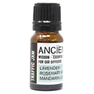 Ancient Wisdom Essential Oils & Fragrance 10ml Aromatherapy Car Blend - Traffic Jam