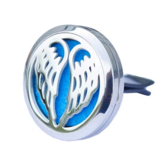 Ancient Wisdom Essential Oils & Fragrance Car Diffuser Kit - Angel Wings - 30mm
