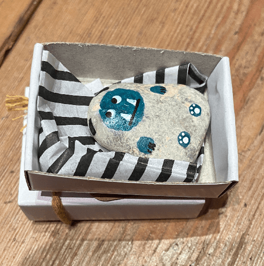 Caz&Zie Crafts Send a Pebble - Yeti - SPFY2022