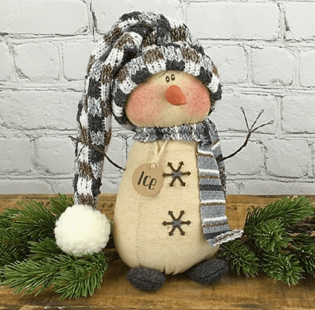 Honey and Me Christmas Decorations Ice the Snowy Snowman - HM3