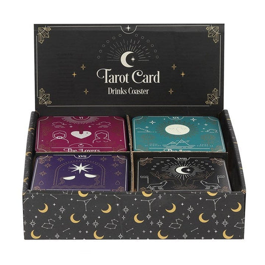 Jones Home & Gift Coasters THE FORTUNE TELLER TAROT CARD COASTER