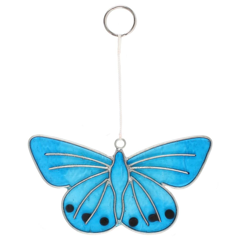 Jones Home & Gift Suncatchers Chalkhill Blue Butterfly Suncatcher