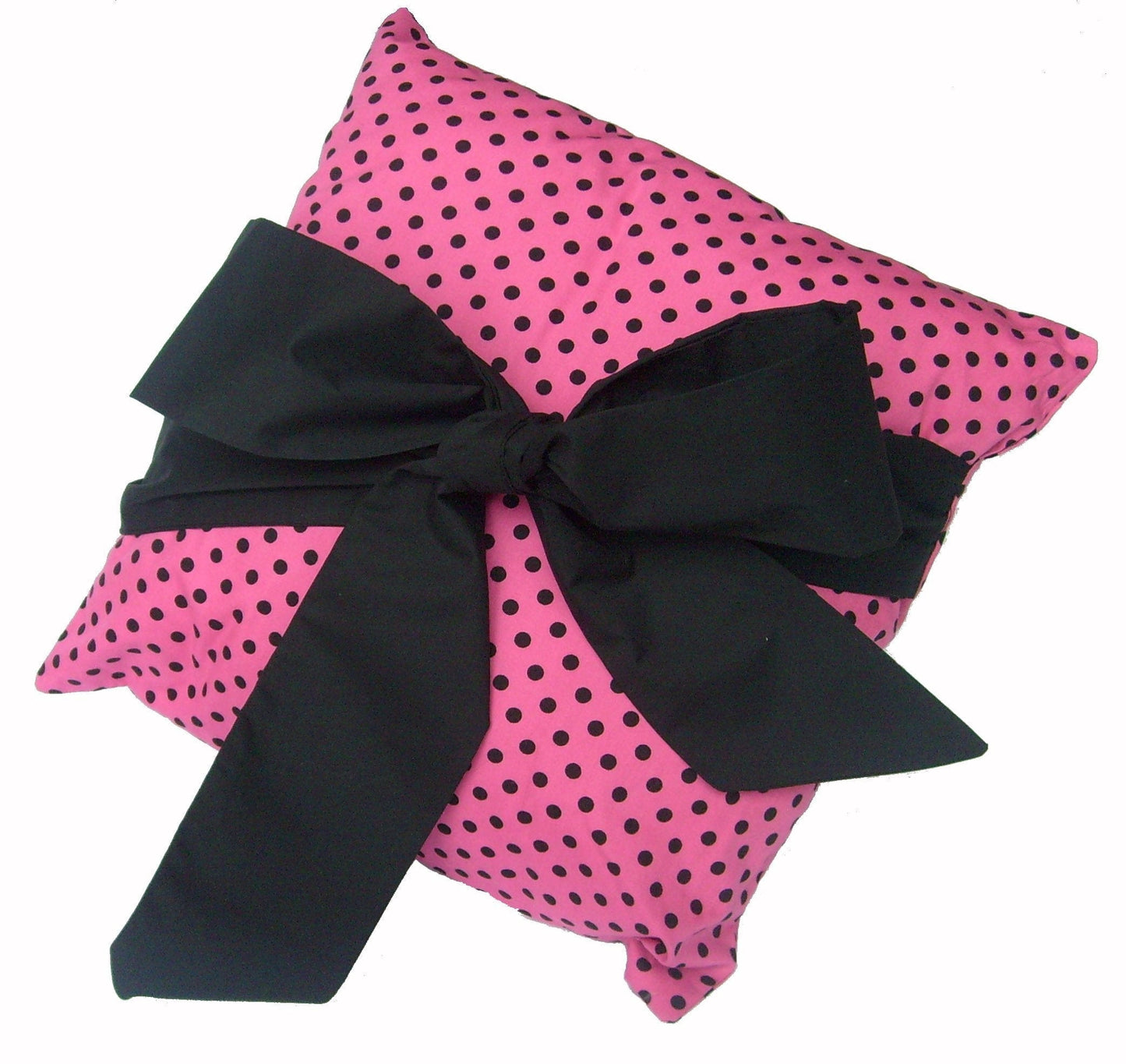 Miss Pretty London Cushions Cerise Pink Polka Dot Cushion