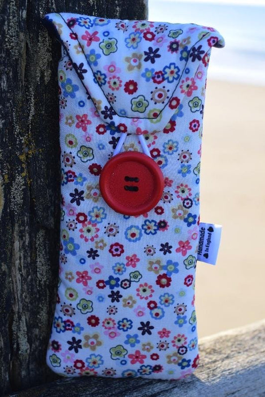 Miss Pretty London Glasses Cases Vintage Daisy Print Glasses Case