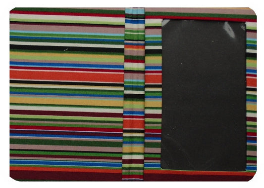 Miss Pretty London Passport Wallets Striped Print Passport Cover