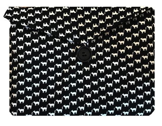 Miss Pretty London Tablet Cases Cats Print Tablet or Laptop Bag
