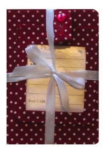 Miss Pretty London Travel Sets Small Red Polka Dot Passport Cover and Luggage Tag Gift Set