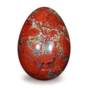 Miss Pretty London UK Limited Crystals Poppy Jasper Egg - The Stone of Stabilising - EG63