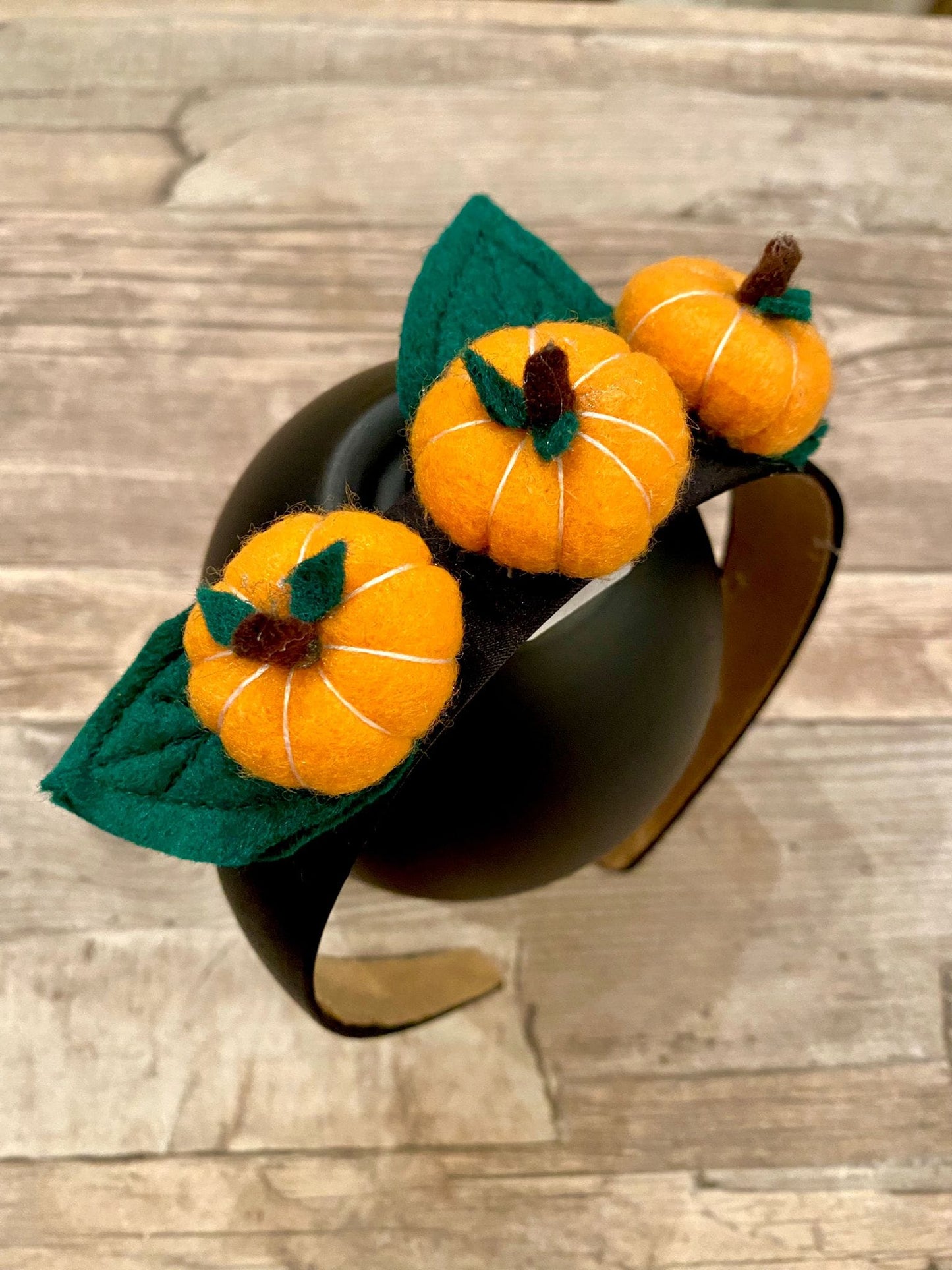 Miss Pretty London UK Limited hair Accessories Handmade Halloween Pumpkins Headband