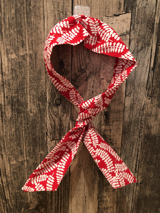Miss Pretty London UK Limited hair Accessories Red Floral Vines Print Wire Headband